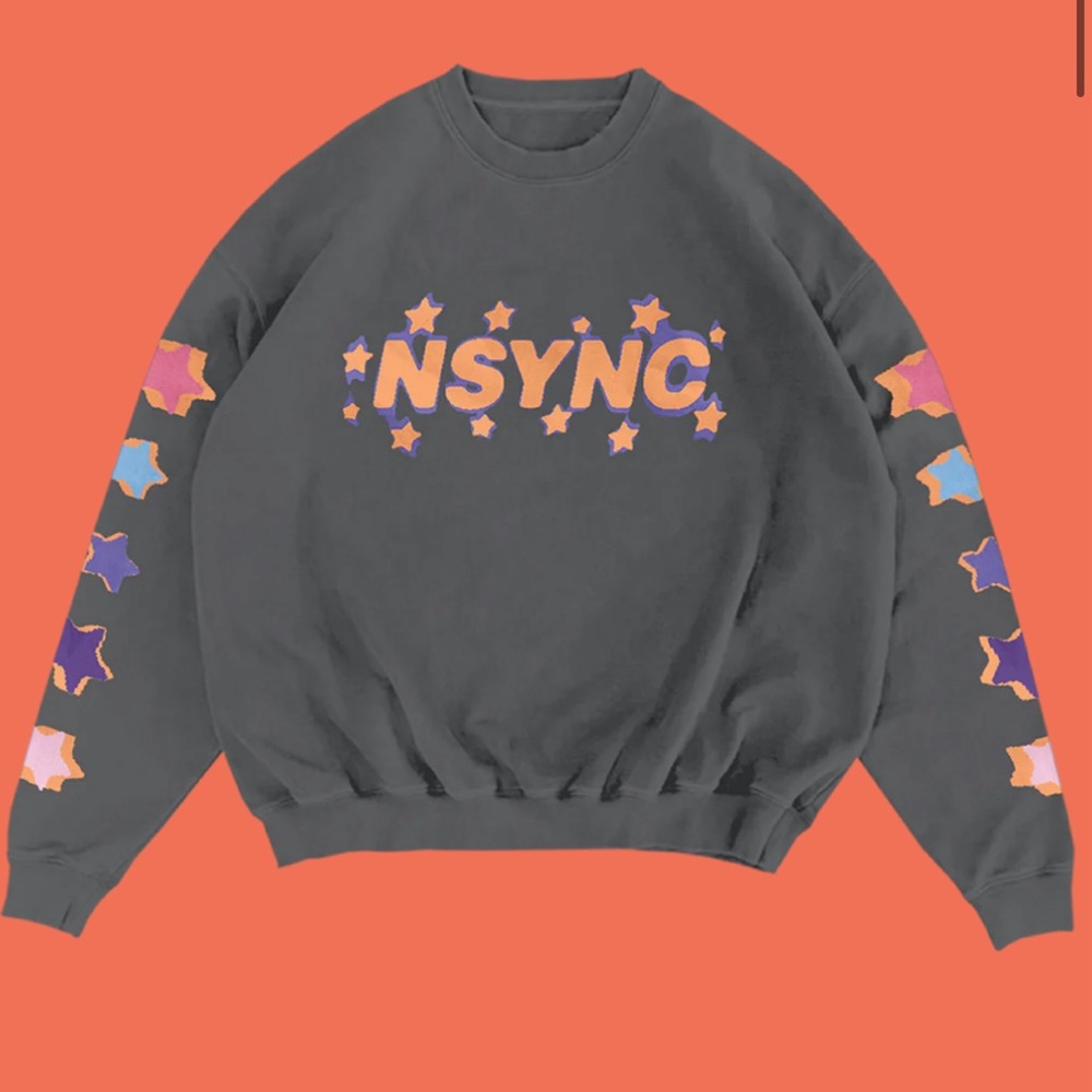NWOT *NSYNC star crewneck sweatshirt